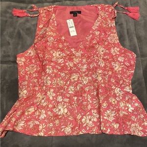 J Crew tank blouse